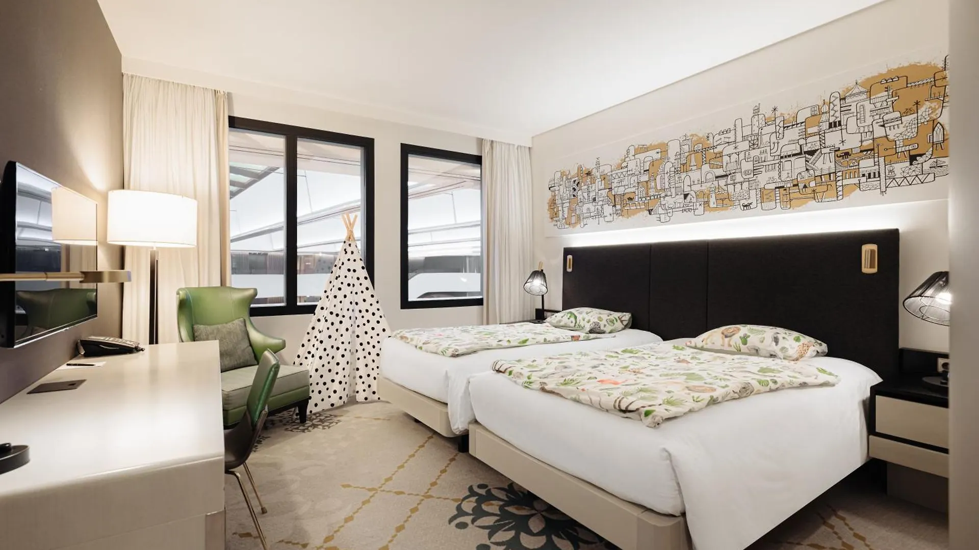 Hotel Hilton Amsterdam Airport Schiphol Nizozemsko